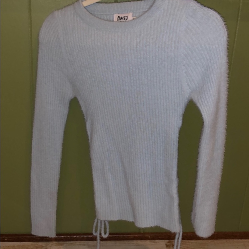 Princess Polly Light Blue Sweater